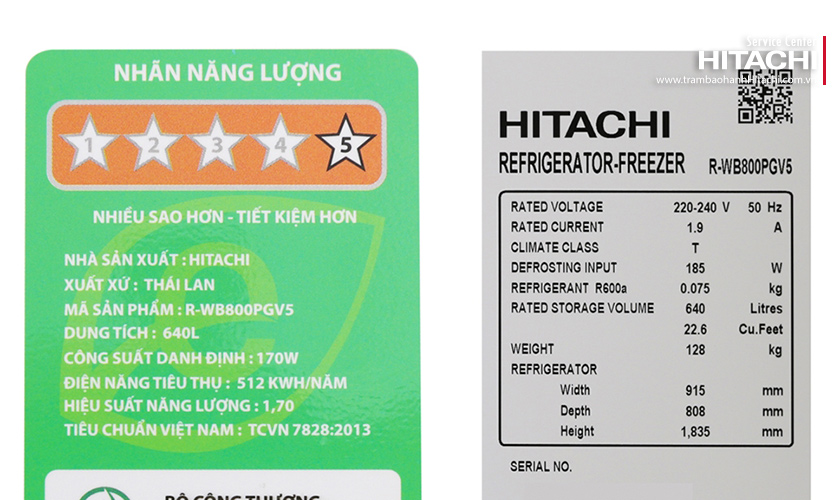Tủ lạnh Hitachi có tốn điện không?