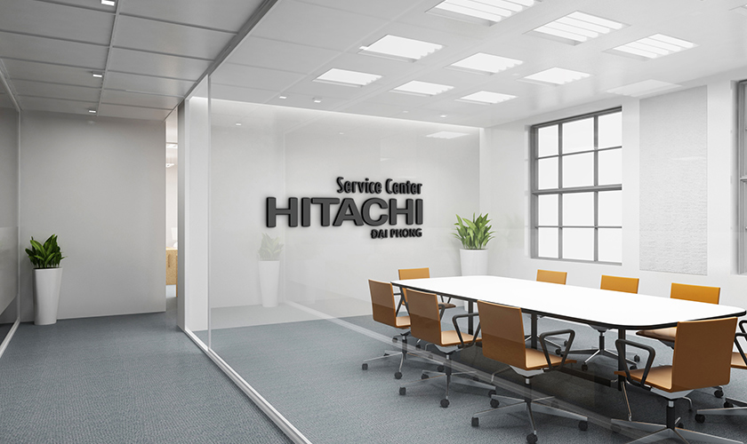 Văn phòng làm việc của Trạm bảo hành Hitachi Đại Phong